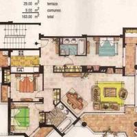 Apartment in Spain, Andalucia, 125 sq.m.