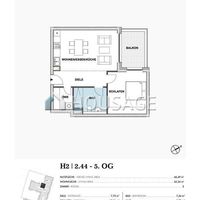Apartment in Germany, Berlin, 63 sq.m.