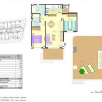 Апартаменты в Испании, Валенсия, Аликанте, 93 кв.м.