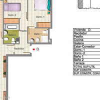 Квартира в Испании, Валенсия, Аликанте, 54 кв.м.