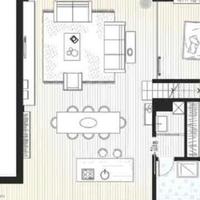 Penthouse in the city center in Italy, Pienza, 113 sq.m.