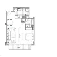 Apartment in Spain, Catalunya, 59 sq.m.