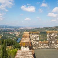 Castle in Italy, Pienza, 2000 sq.m.