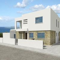 House at the first line of the sea / lake in Republic of Cyprus, Protaras, 163 sq.m.