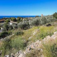 Земельный участок на второй линии моря/озера, в пригороде в Черногории, Будва, Пржно