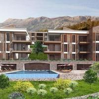 Земельный участок на второй линии моря/озера, в пригороде в Черногории, Будва, Пржно