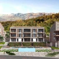 Земельный участок на второй линии моря/озера, в пригороде в Черногории, Будва, Пржно