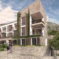 Земельный участок на второй линии моря/озера, в пригороде в Черногории, Будва, Пржно