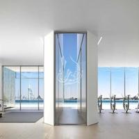Квартира в центре города, на первой линии моря/озера в ОАЭ, Дубаи, Аджман, 618 кв.м.
