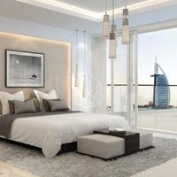 Apartment at the first line of the sea / lake in United Arab Emirates, Dubai, Ajman, 128 sq.m.