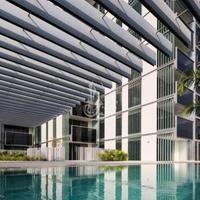 Квартира в центре города, на первой линии моря/озера в ОАЭ, Дубаи, Аджман, 162 кв.м.