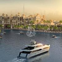 Apartment in the city center, at the first line of the sea / lake in United Arab Emirates, Dubai, Ajman, 203 sq.m.