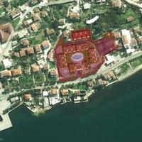 Land plot at the second line of the sea / lake, in the suburbs in Montenegro, Kotor, Risan