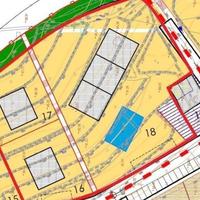 Земельный участок на второй линии моря/озера, в пригороде в Черногории, Будва, Пржно