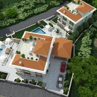 Villa at the second line of the sea / lake, in the suburbs in Montenegro, Budva, Przno, 600 sq.m.