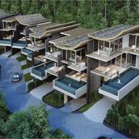 Villa at the first line of the sea / lake, in the suburbs in Thailand, Phuket, 120 sq.m.