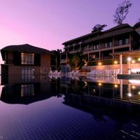 Hotel at the second line of the sea / lake, in the suburbs in Thailand, Phuket, Phatthaya