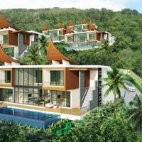 Villa at the second line of the sea / lake, in the suburbs in Thailand, Phuket, Phatthaya, 355 sq.m.