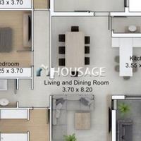 Flat in Republic of Cyprus, Lemesou, 108 sq.m.