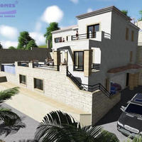 Вилла на Кипре, Пафос, Никосия, 400 кв.м.