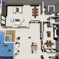 Вилла на Кипре, Пафос, Никосия, 400 кв.м.