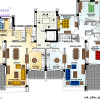 Apartment in Republic of Cyprus, Lemesou, Nicosia, 123 sq.m.