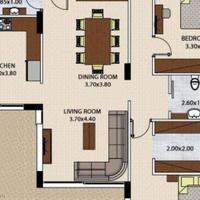 Апартаменты на Кипре, Лимасол, Никосия, 160 кв.м.