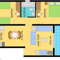 Flat in Republic of Cyprus, Eparchia Pafou, Nicosia, 71 sq.m.