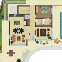 Вилла на Кипре, Лимасол, Никосия, 532 кв.м.