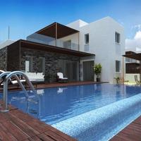 House at the second line of the sea / lake, in the city center in Republic of Cyprus, Eparchia Pafou, 140 sq.m.