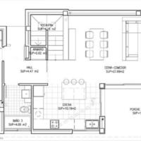 Вилла в Испании, Валенсия, Аликанте, 130 кв.м.