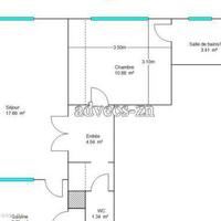 Apartment in Guyane, 46 sq.m.
