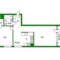 Квартира в Финляндии, Иматра, 56 кв.м.