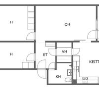 Flat in Finland, Imatra, 78 sq.m.