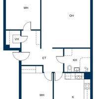 Квартира в Финляндии, Иматра, 76 кв.м.