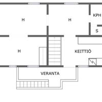 House in Finland, Imatra, 77 sq.m.