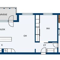 Квартира в Финляндии, Иматра, 63 кв.м.