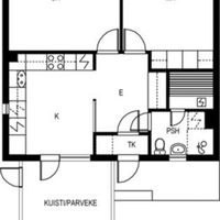 Квартира в Финляндии, Иматра, 52 кв.м.