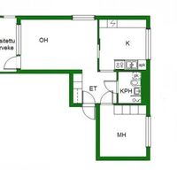 Квартира в Финляндии, Иматра, 52 кв.м.
