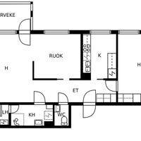 Квартира в Финляндии, Иматра, 70 кв.м.