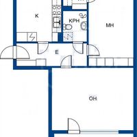 Квартира в Финляндии, Леппявирта, 57 кв.м.