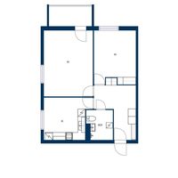 Flat in Finland, 61 sq.m.