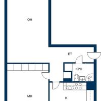 Квартира в Финляндии, Иматра, 57 кв.м.