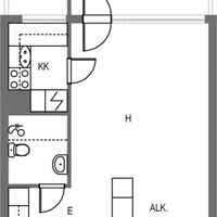 Квартира в Финляндии, Иматра, 33 кв.м.