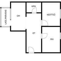 Квартира в Финляндии, 54 кв.м.