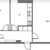 Квартира в Финляндии, Иматра, 54 кв.м.