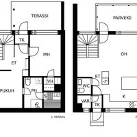 Таунхаус в Финляндии, Иматра, 79 кв.м.