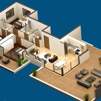 Flat in Republic of Cyprus, Laer, 105 sq.m.