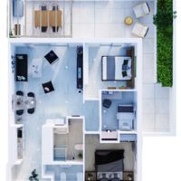 Flat in Greece, Crete, Chania, 88 sq.m.