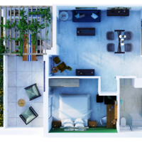 Квартира в Греции, Крит, Ханья, 60 кв.м.